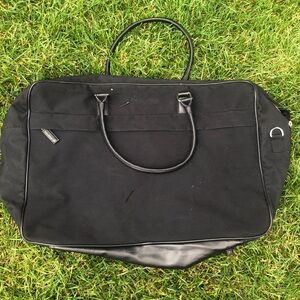 Calvin Klein black duffle bag